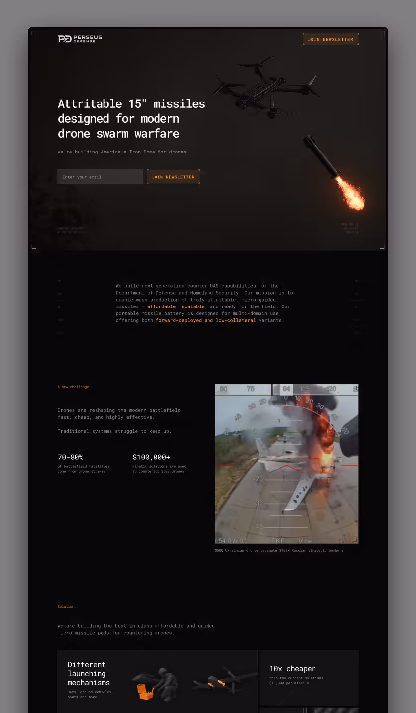 Web design example image