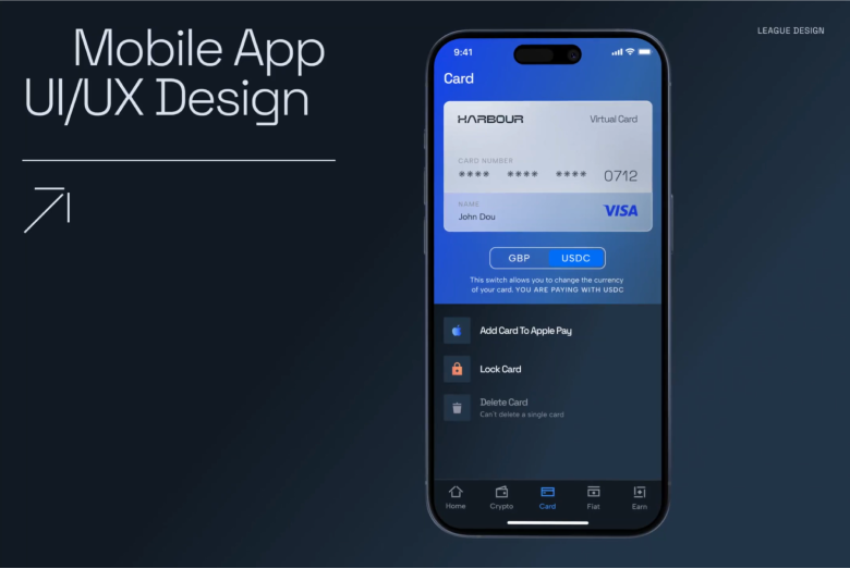 Harbour App UI/UX design