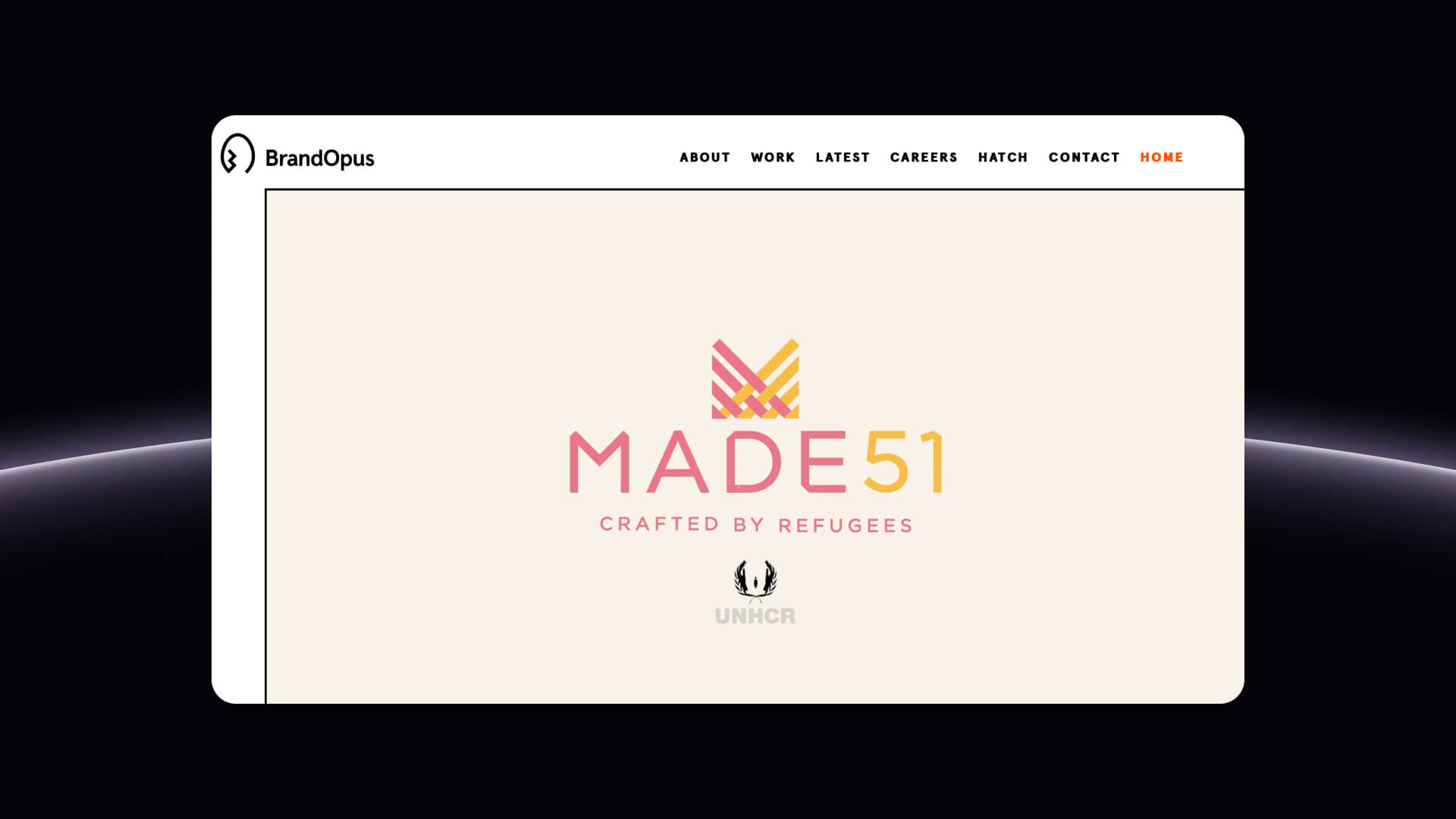 BrandOpus scientific and strategic homepage focusing on cognitive neuroscience in branding for brands like McCain and Panera.