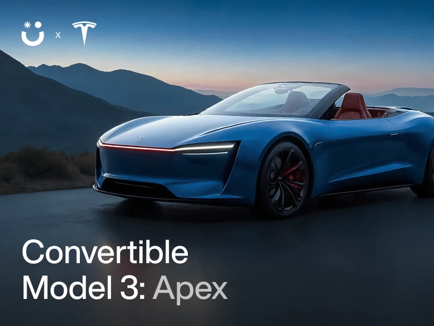 Tesla — Convertible Model 3: Apex