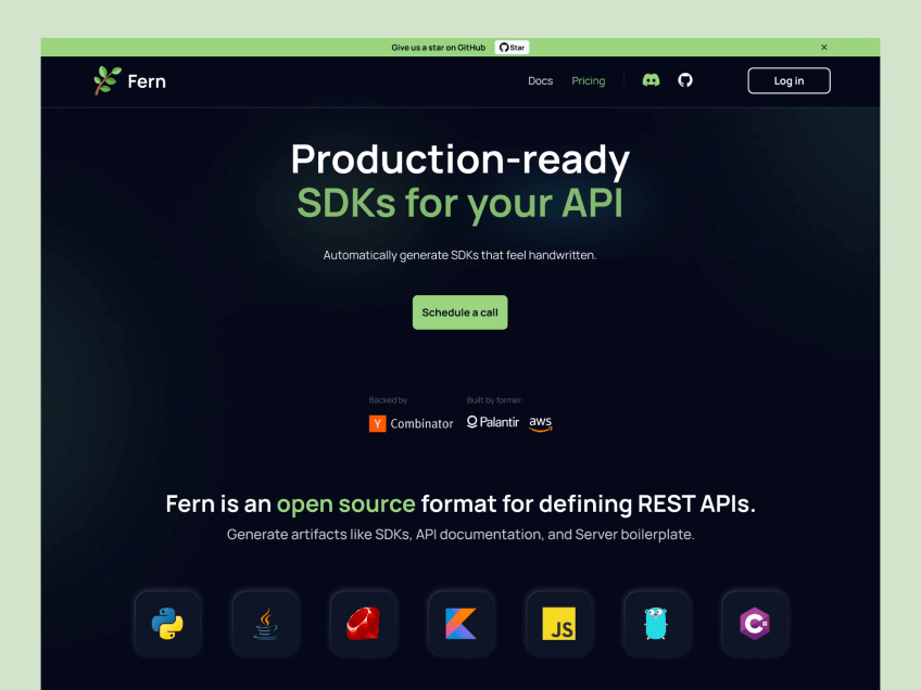 Fern – Website design