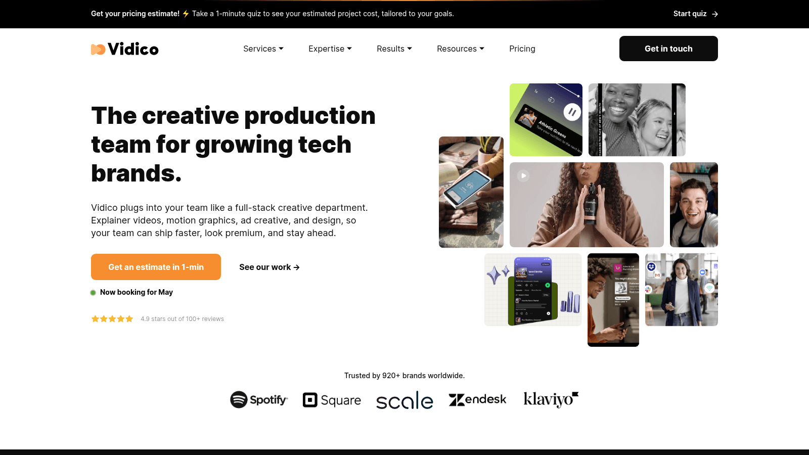 Vidico as one of the best monthly graphic design services