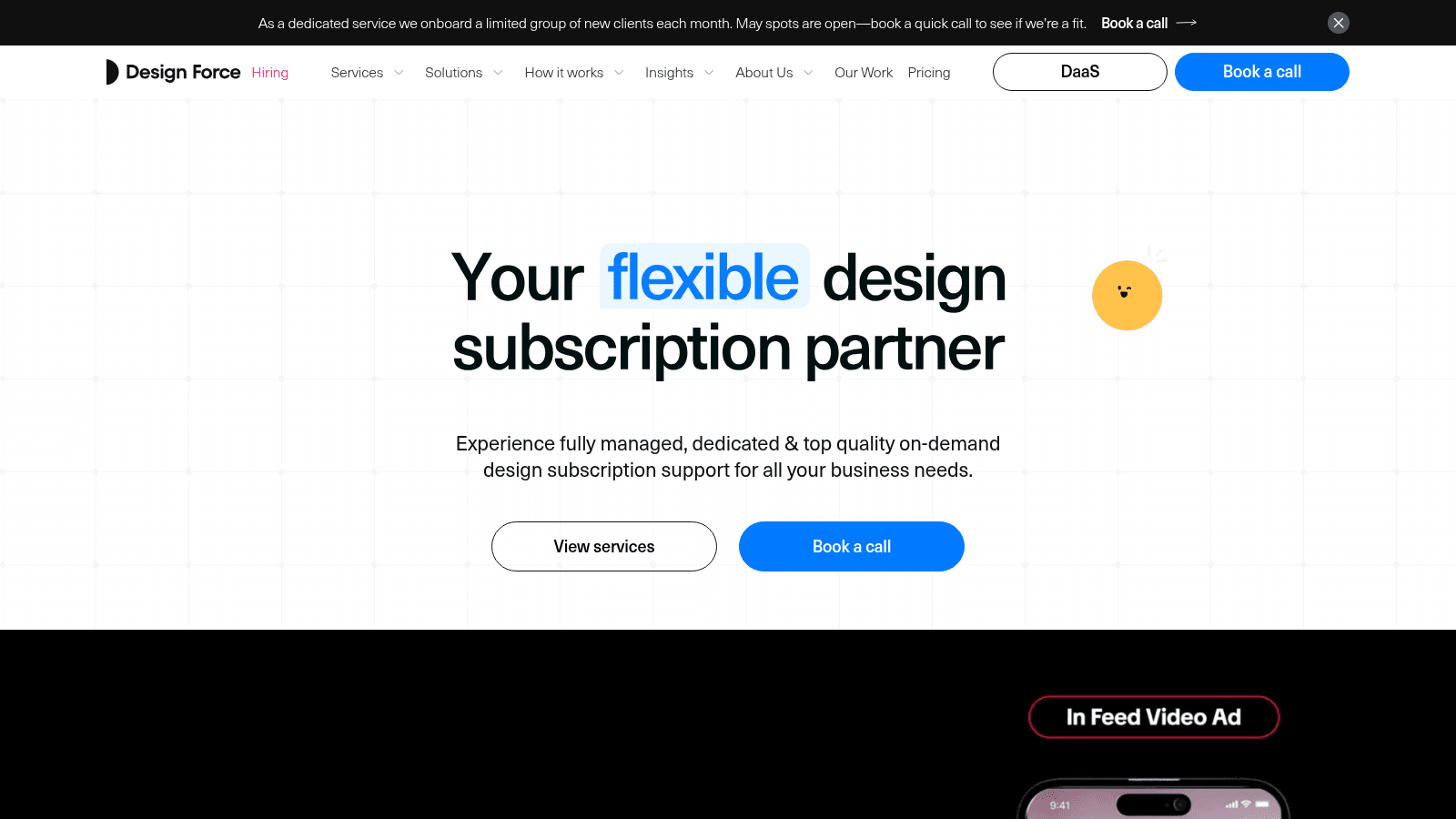 Design Force as one of the best monthly graphic design services