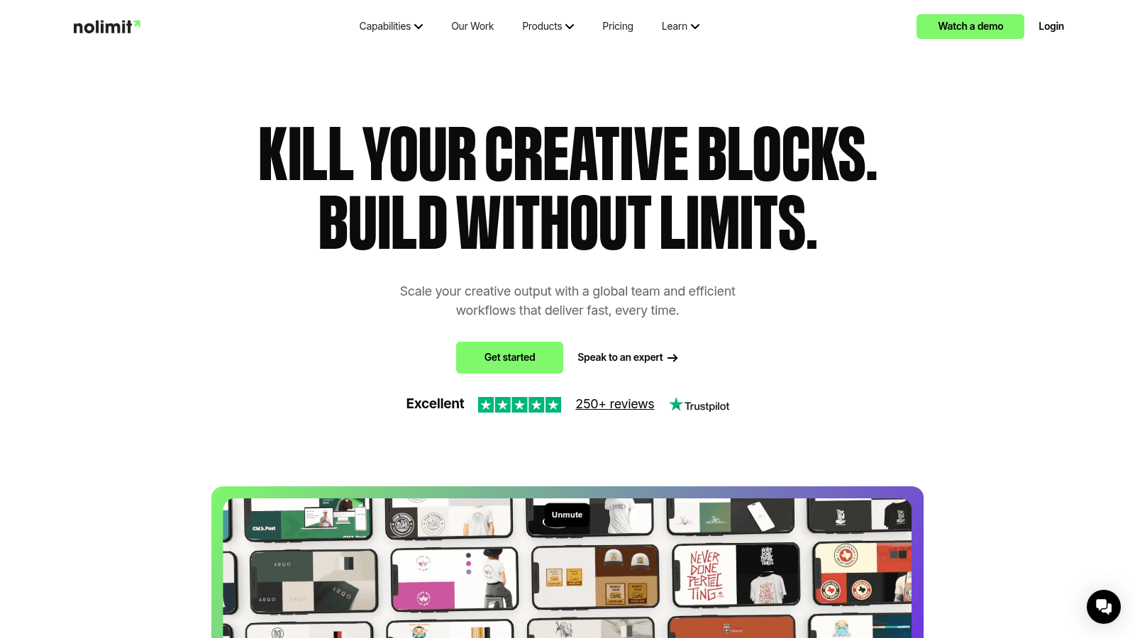 NoLimit Creatives as one of the best monthly graphic design services