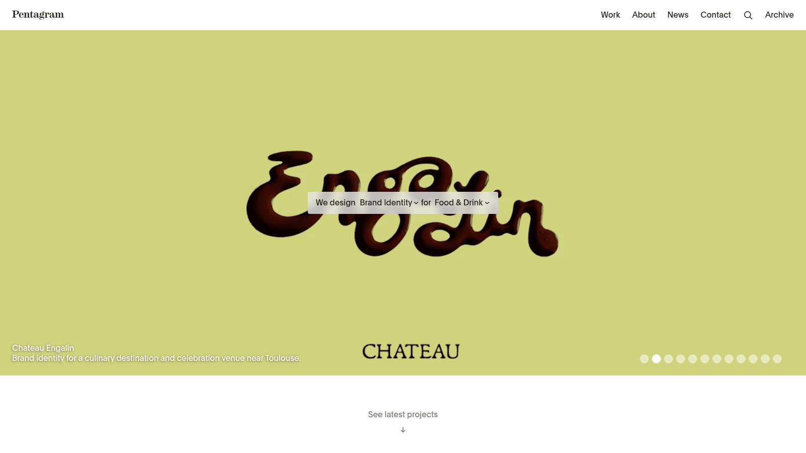 Pentagram as one of the best full service creative agencies