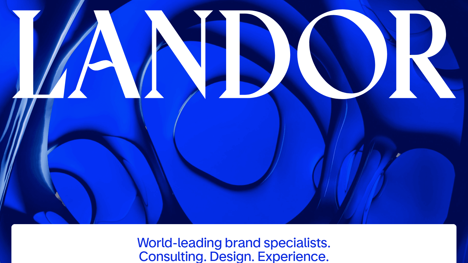 Landor as one of the best corporate design firms