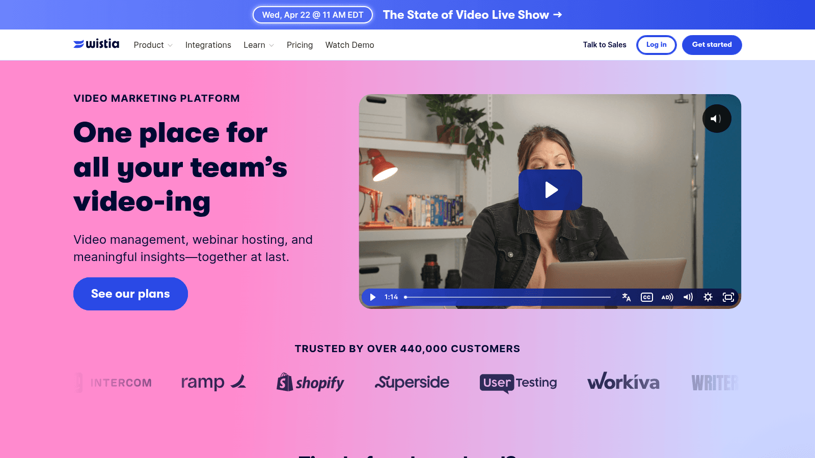 Wistia as one of the best video marketing services
