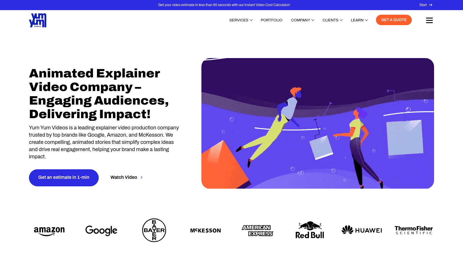 Yum Yum Videos as one of the best video marketing services