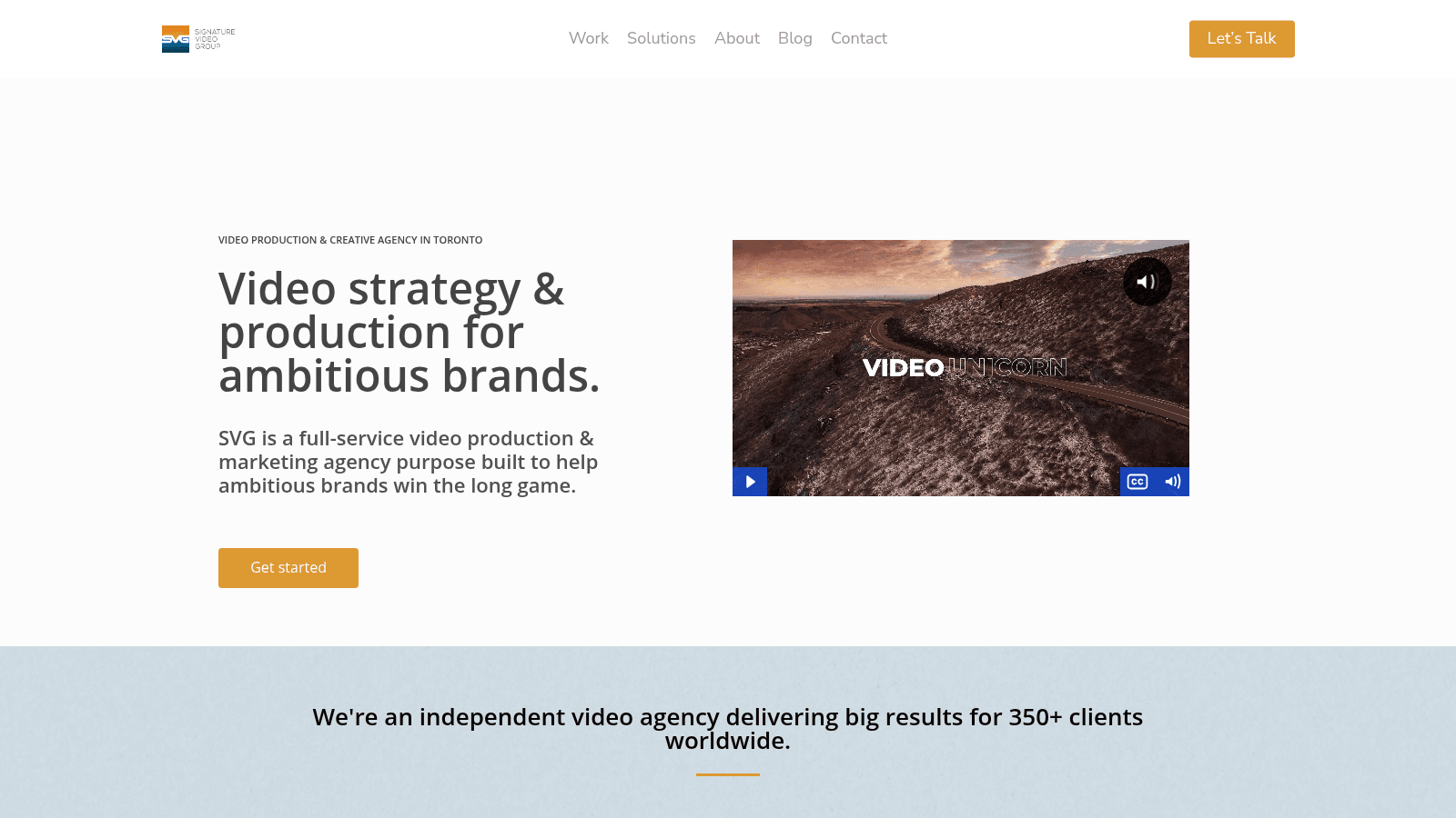 Signature Video Group as one of the best video marketing services