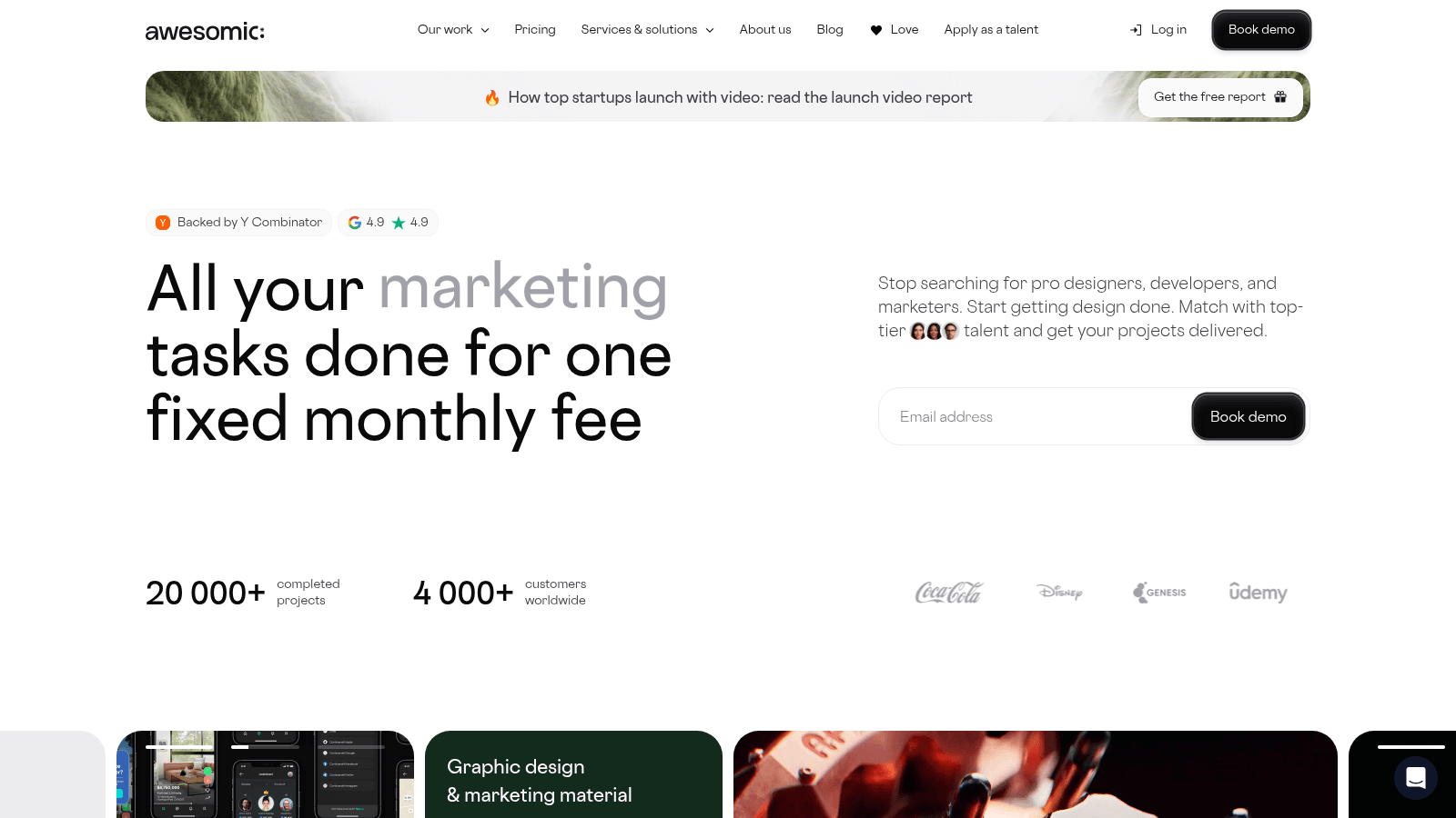 Awesomic as one of the biggest design agencies