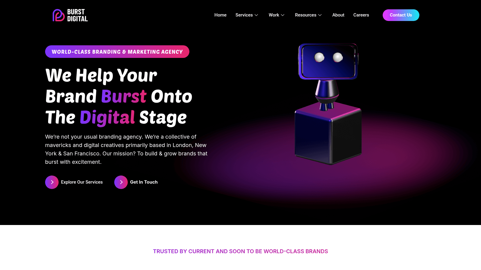 Burst Digital as one of the best ecommerce website design companies
