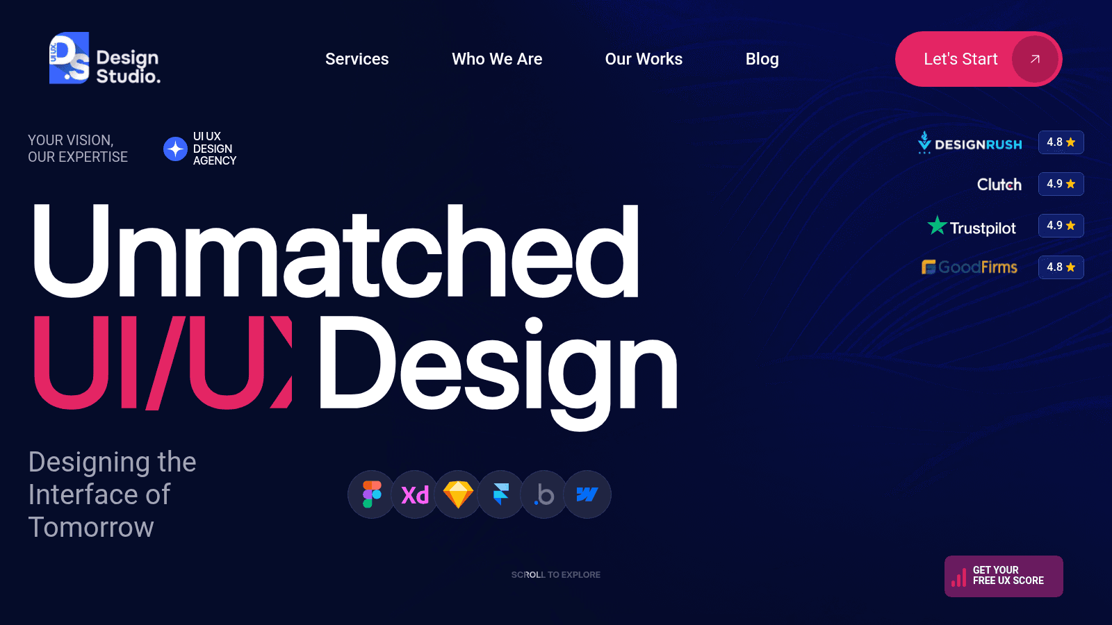 Design Studio UI/UX as one of the best mobile app design services