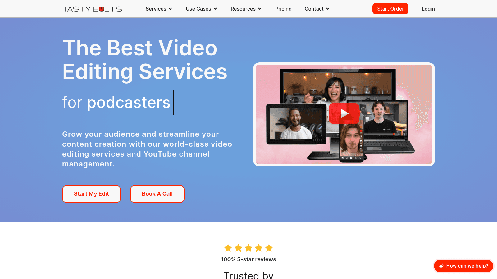 Tasty Edits as one of the best video editing services