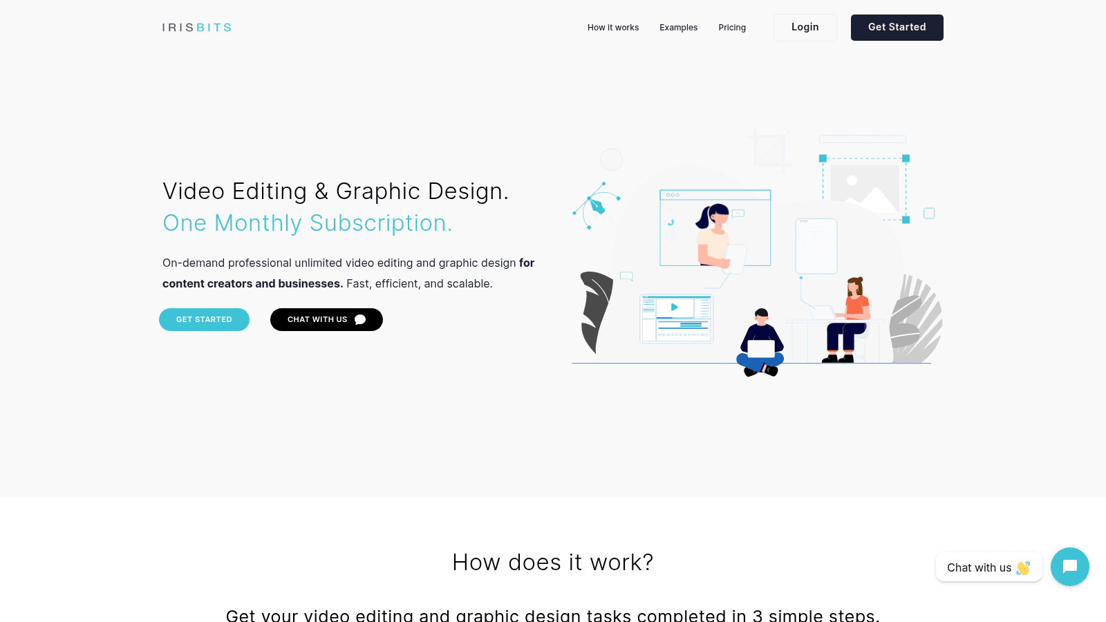 Irisbits as one of the best video editing services