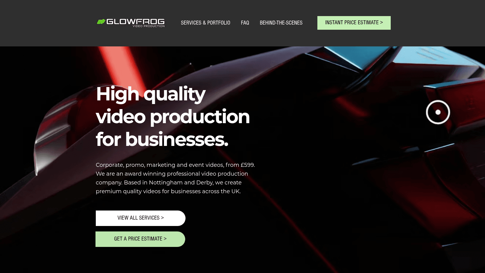 Glowfrog as one of the best video editing services