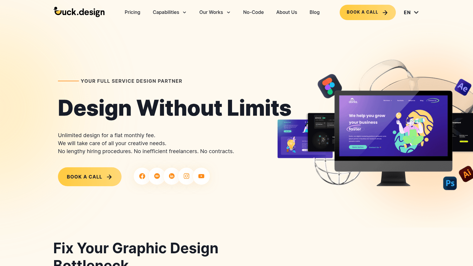 Duck Design as one of the best website redesign services