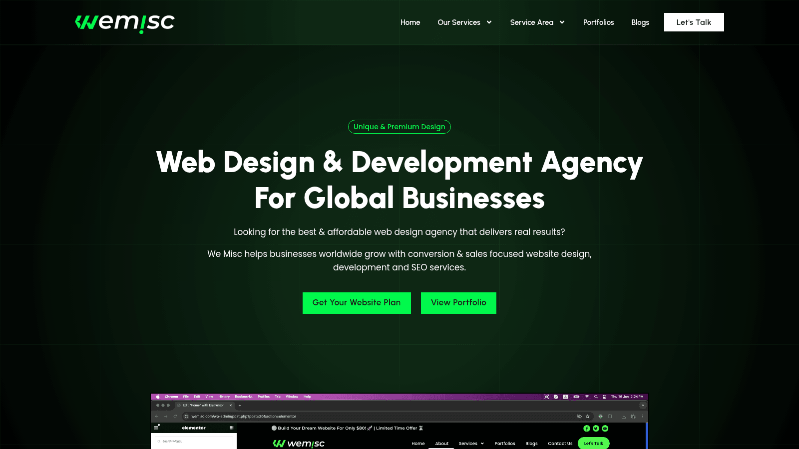 We Misc as one of the best website redesign services