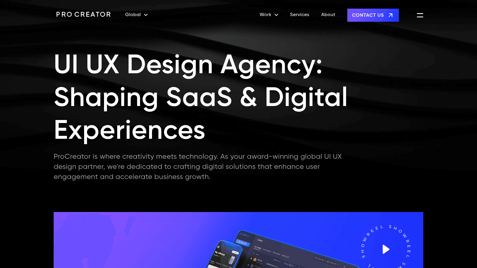 ProCreator as one of the best SaaS design services