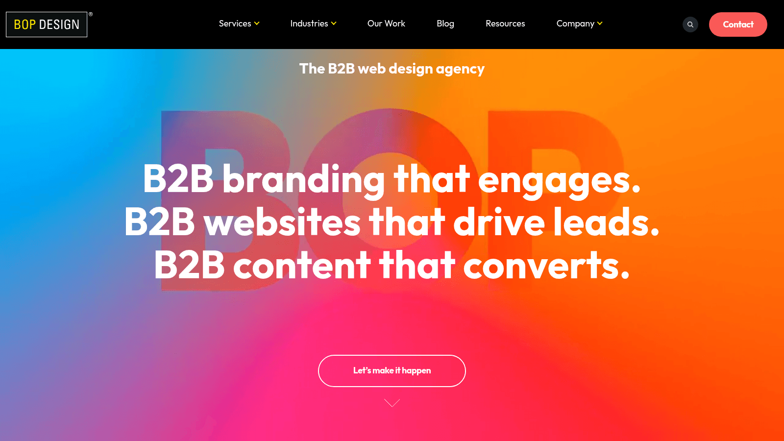 Bop Design as one of the best SaaS design services