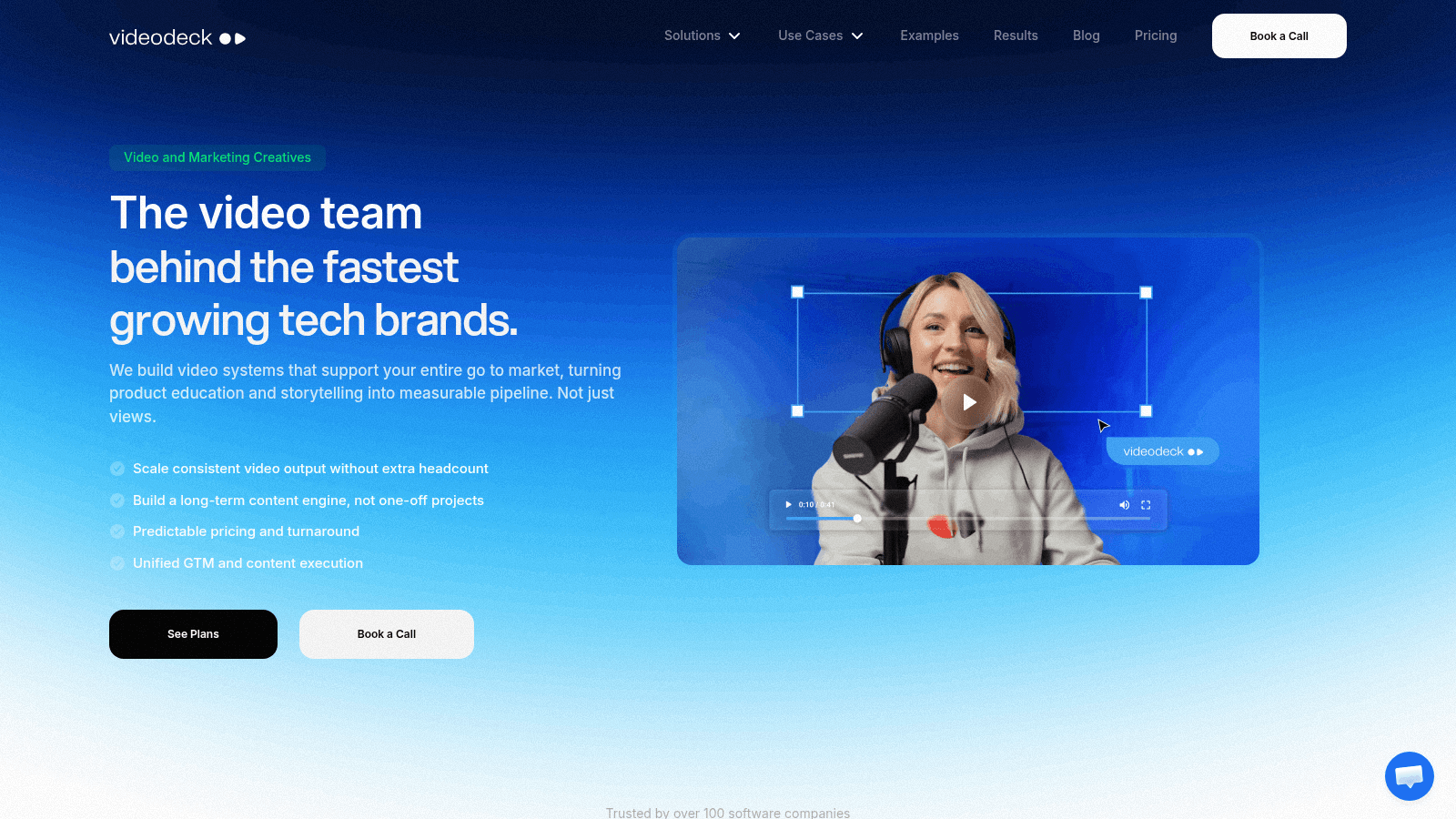 Videodeck as one of the best video production services