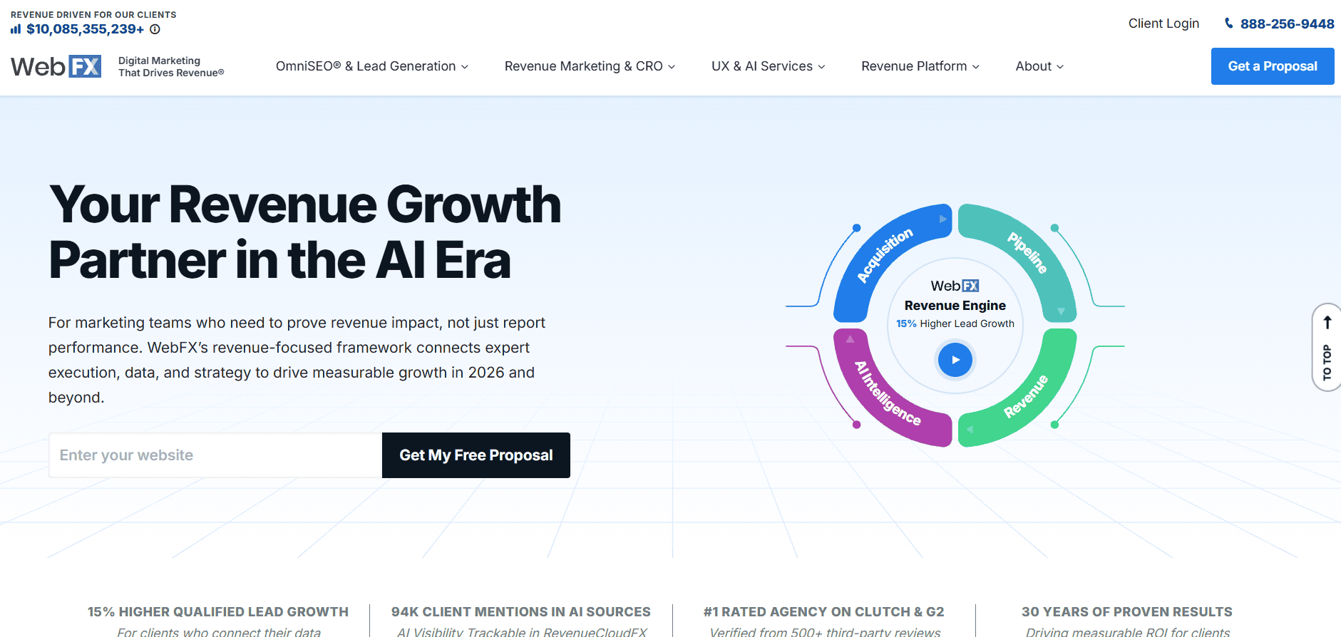 webfx as one of the bext website redesign services