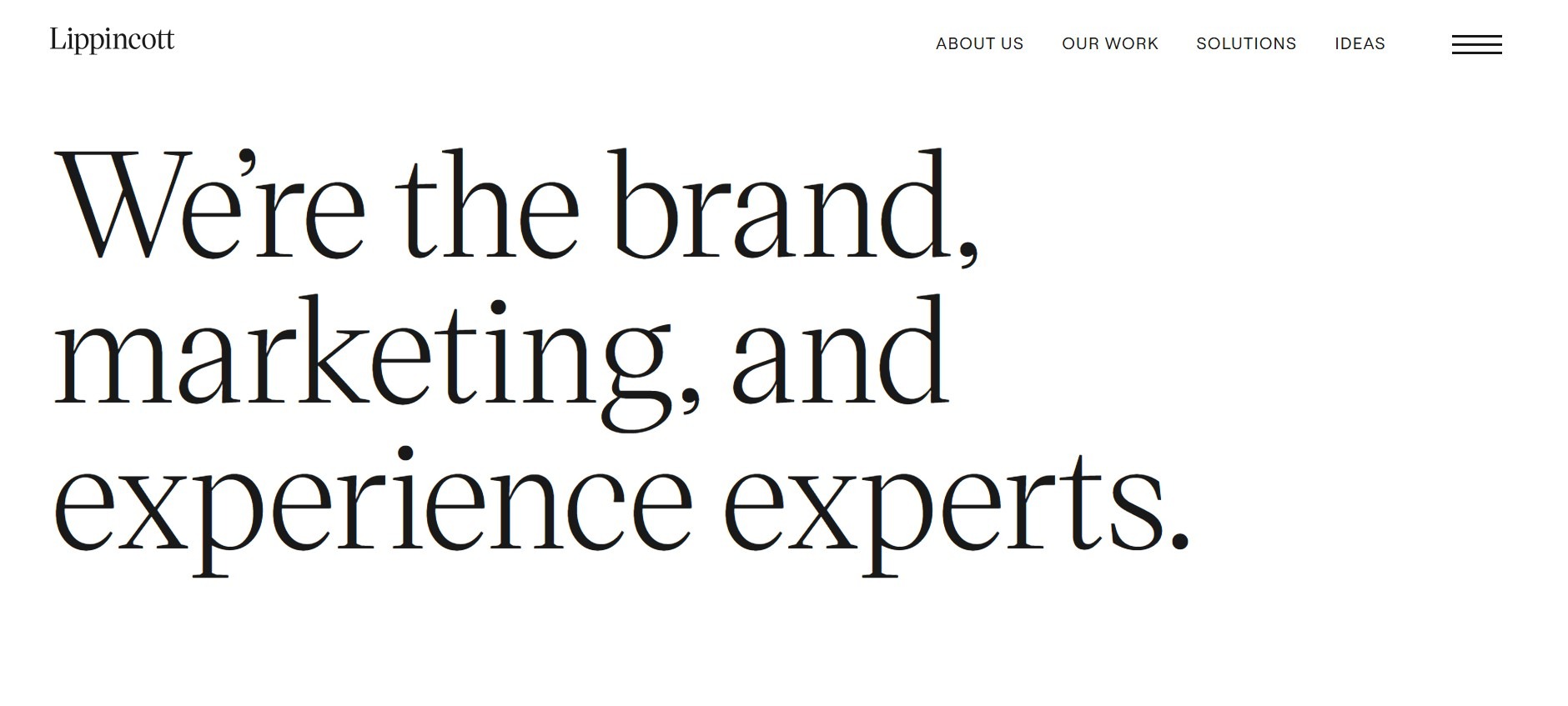 Lippincott as one of the top logo design agencies