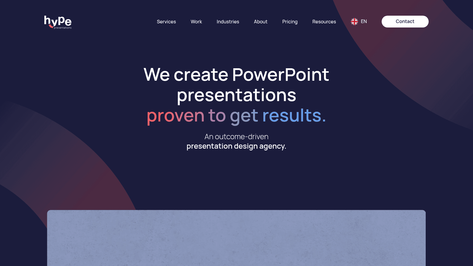 Hype Presentations as one of the top pitch deck design agencies