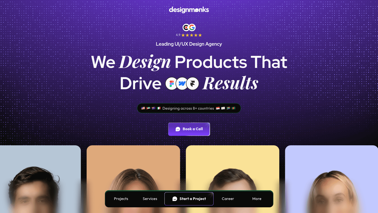 Design Monks as one of the top pitch deck design agencies