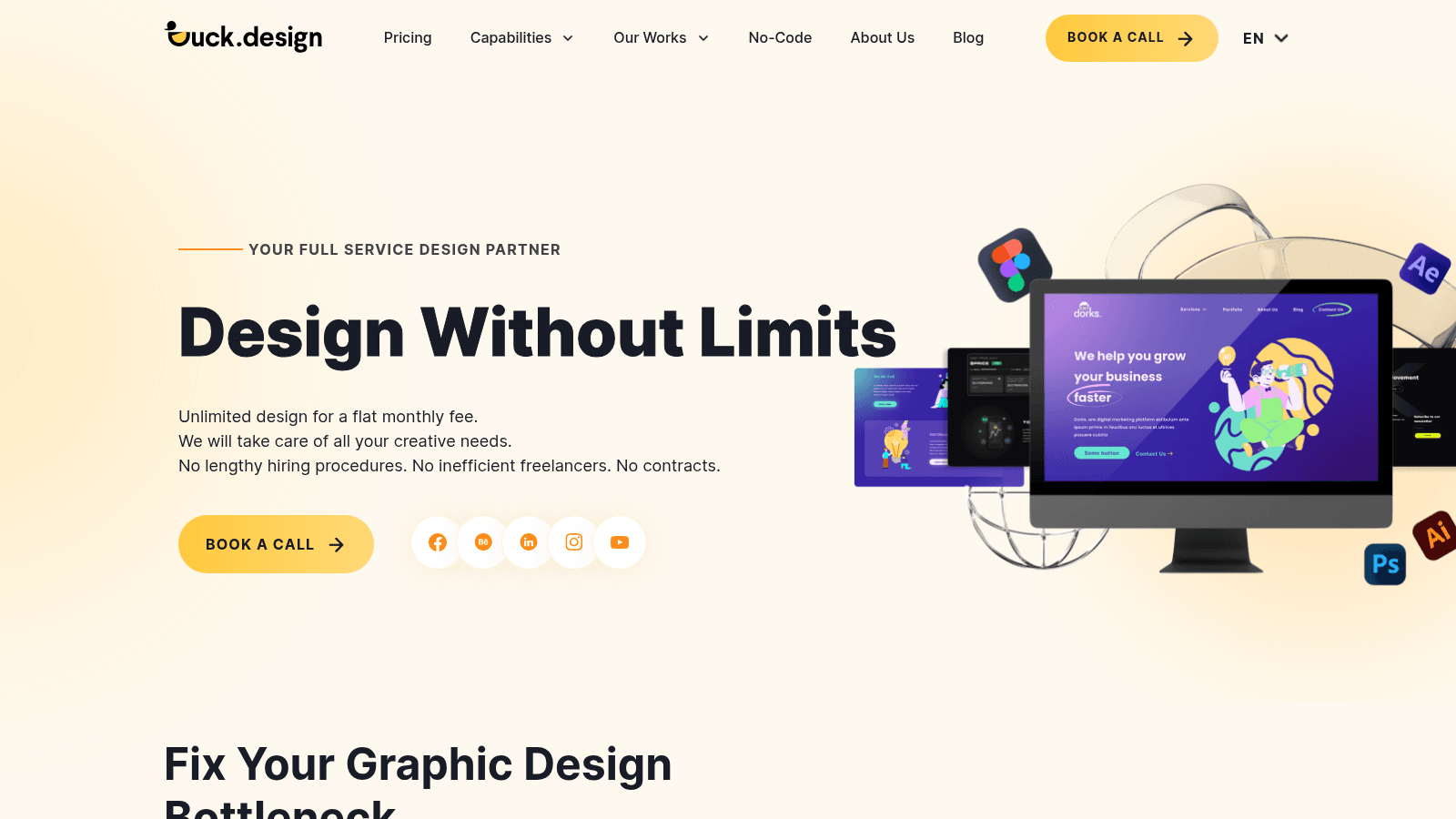 Duck Design as one of the top pitch deck design agencies
