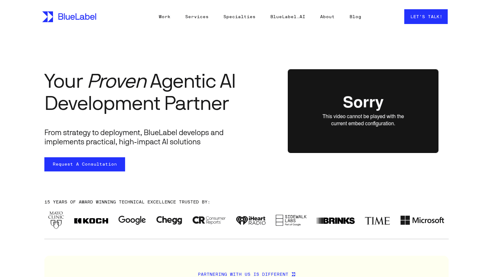 BlueLabel as one of the best AI design agencies