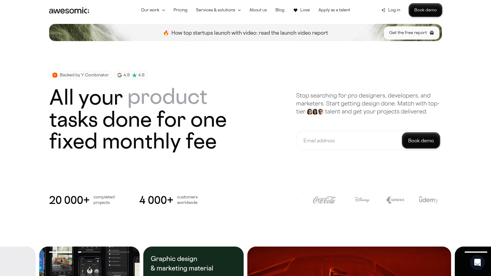 Awesomic as one of the best AI design agencies