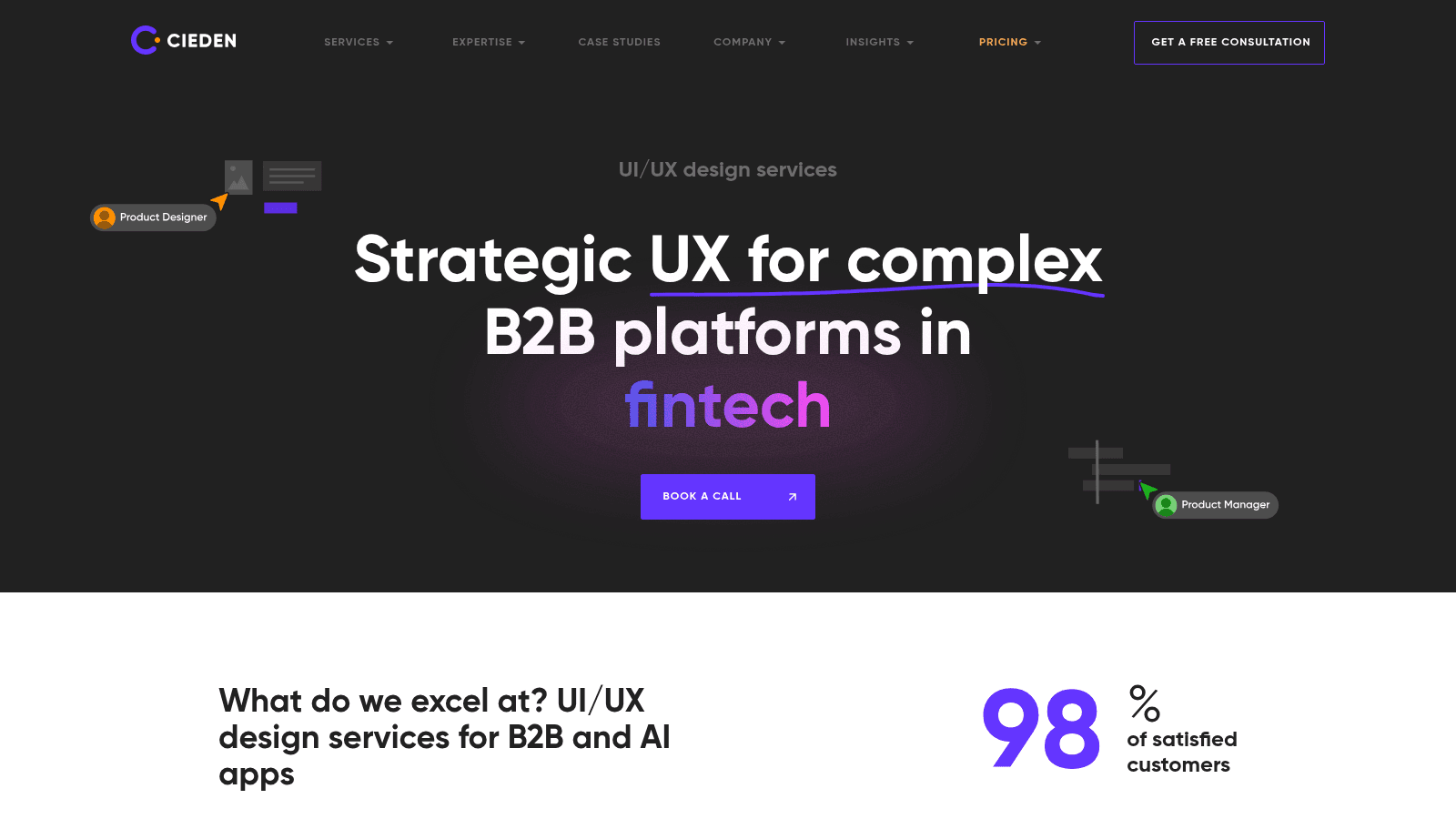 Cieden as one of the best AI design agencies