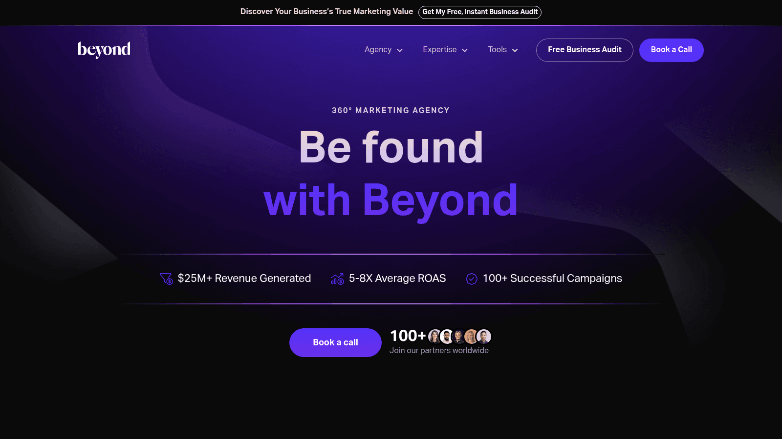 Beyond Agency as one of the best design marketing agencies for business in 2026
