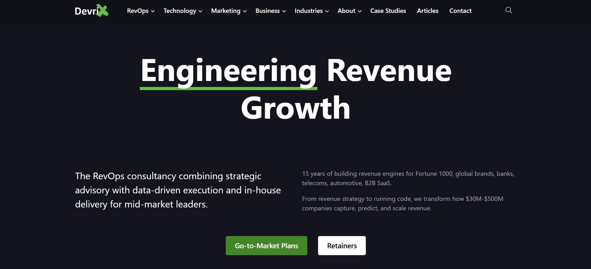 DevriX as one of the top wordpress design agencies