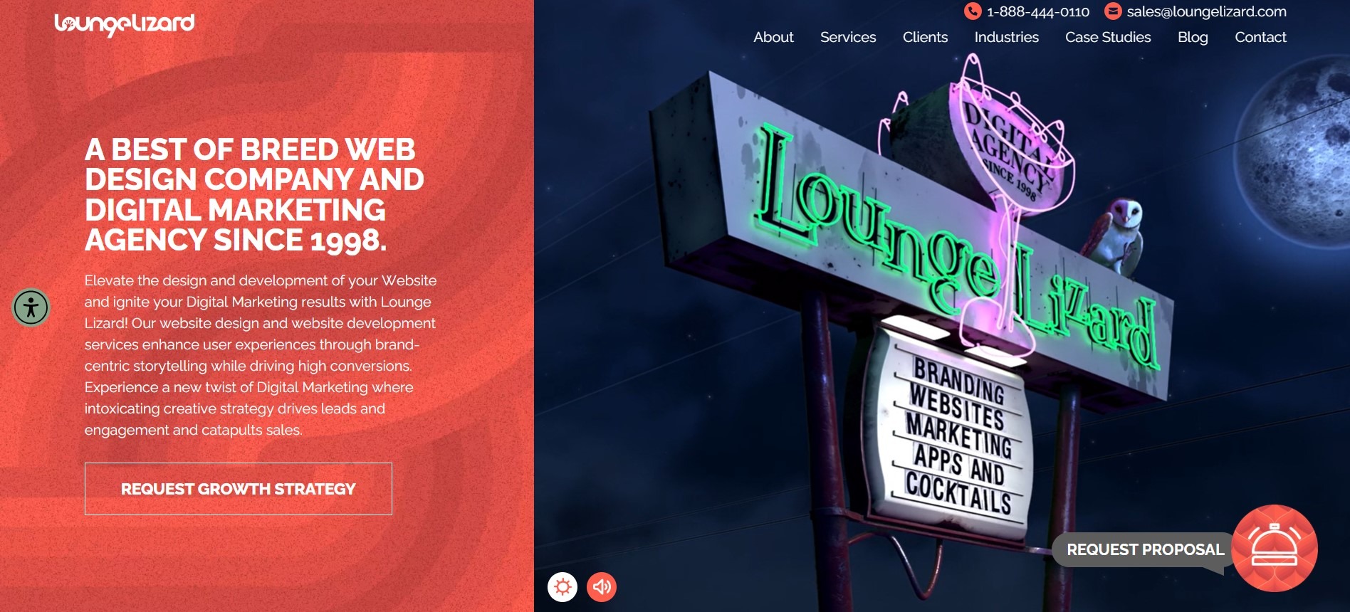 Lounge Lizard as one of the top wordpress design agencies