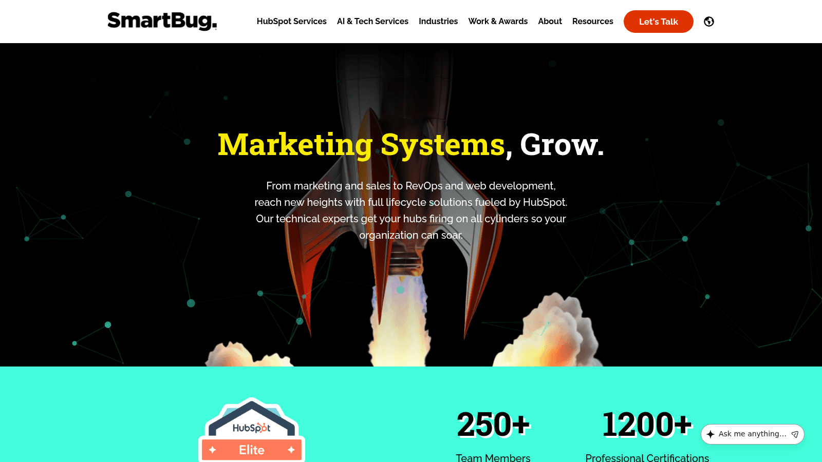 SmartBug Media as one of the top hubspot website design agencies