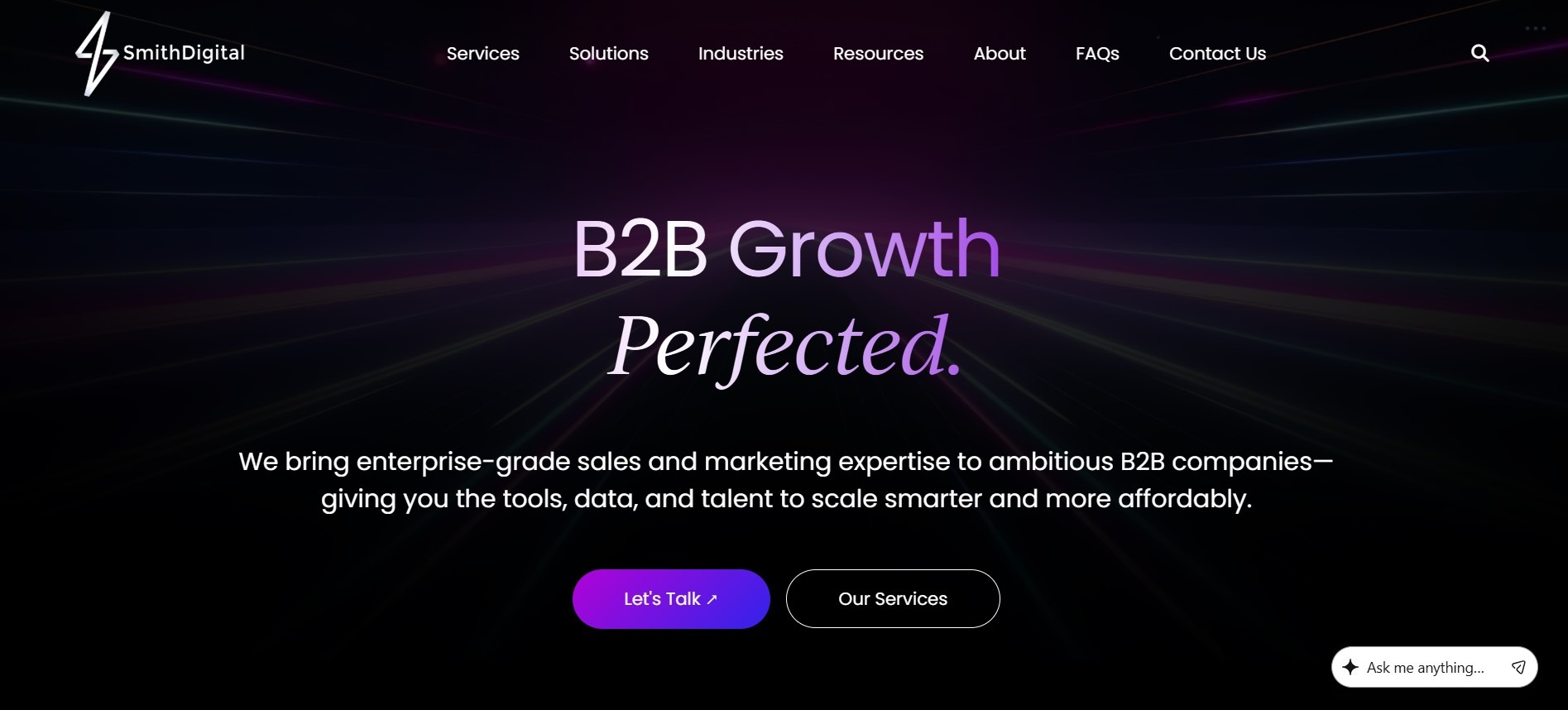 SmithDigital as one of the top hubspot website design agencies
