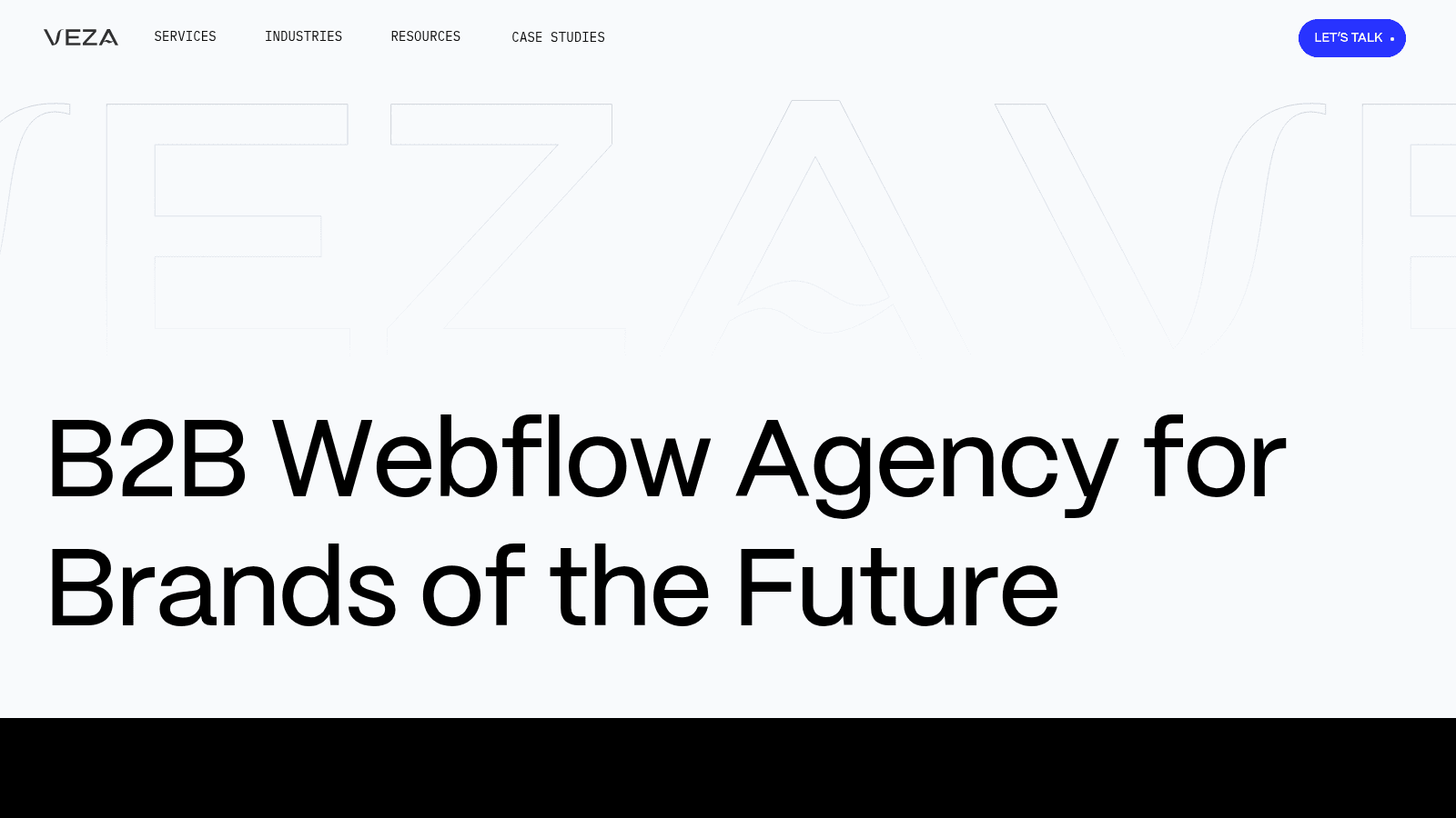 Veza Digital as one of the top webflow design agencies