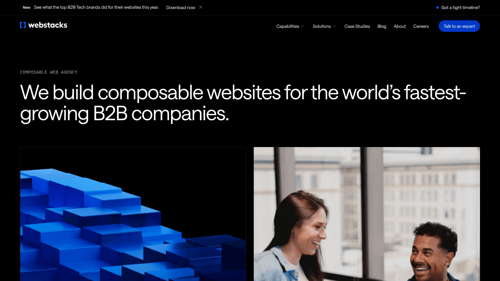 Webstacks as one of the top webflow design agencies