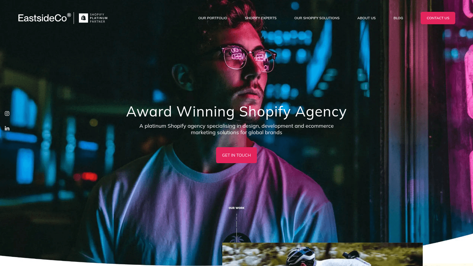 Eastside Co as one of the top shopify website design agencies