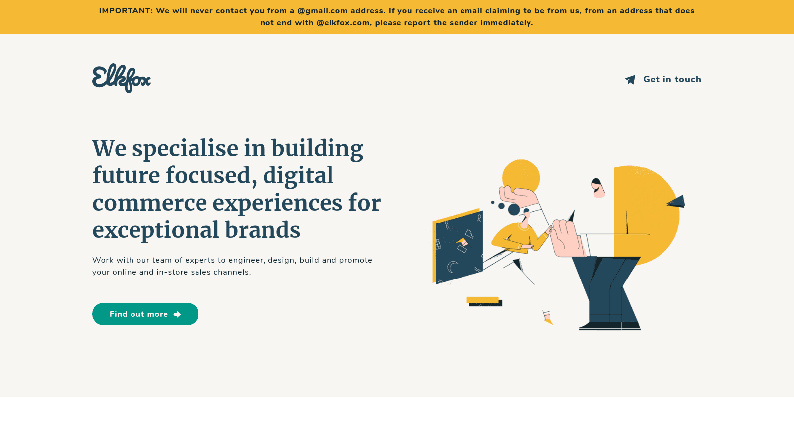 Elkfox as one of the top shopify website design agencies