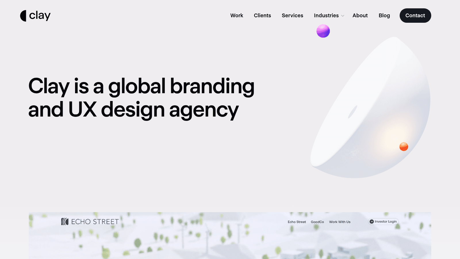Clay as one of the top UX design agencies in San Francisco