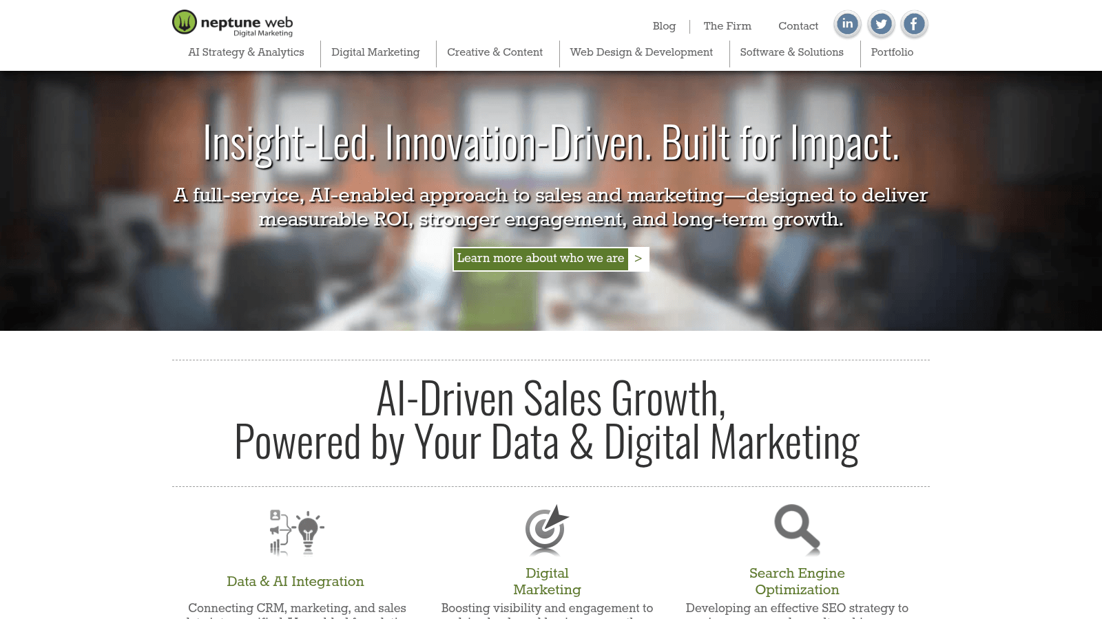 Neptune Web as one of the top web design agencies Boston