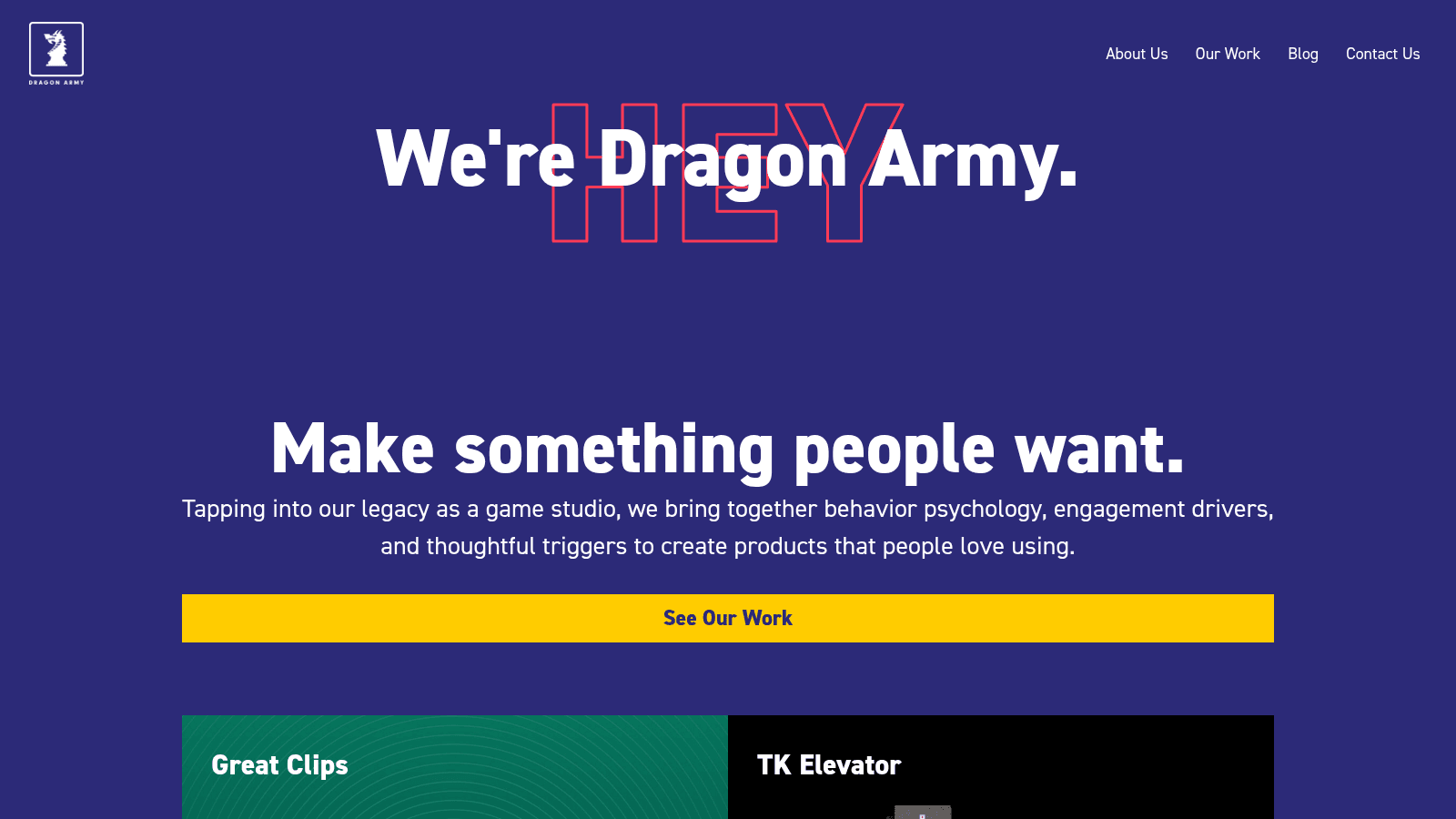 Dragon Army as one of the top web design agencies Atlanta to hire