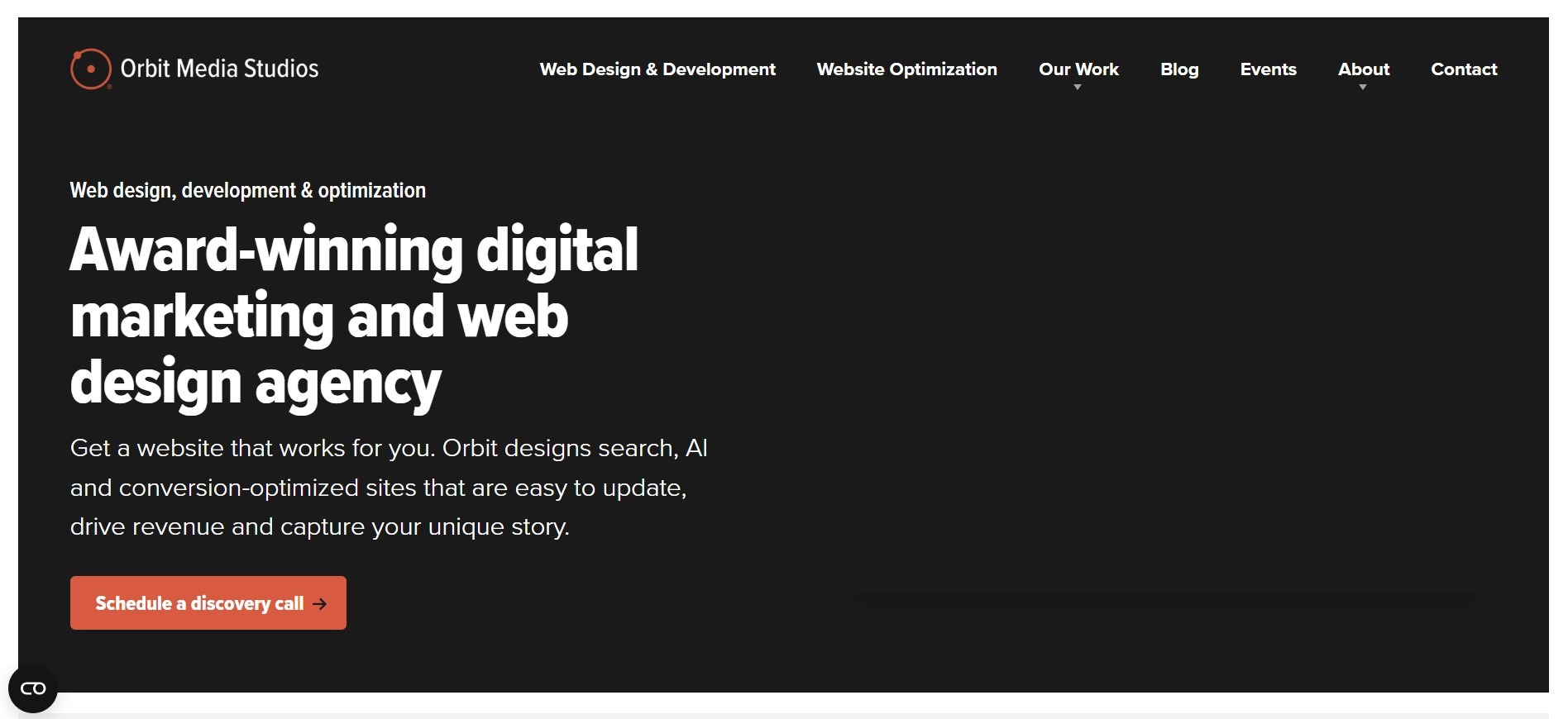 Orbit Media as one of the top design agencies in Chicago