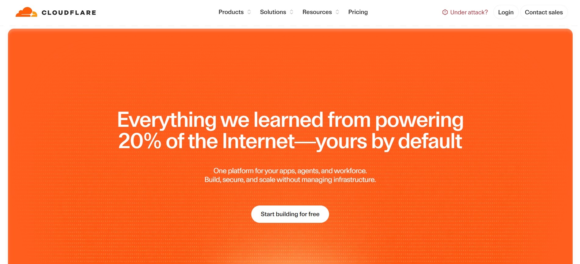 Cloudflare as one of the top web design agencies Chicago to hire