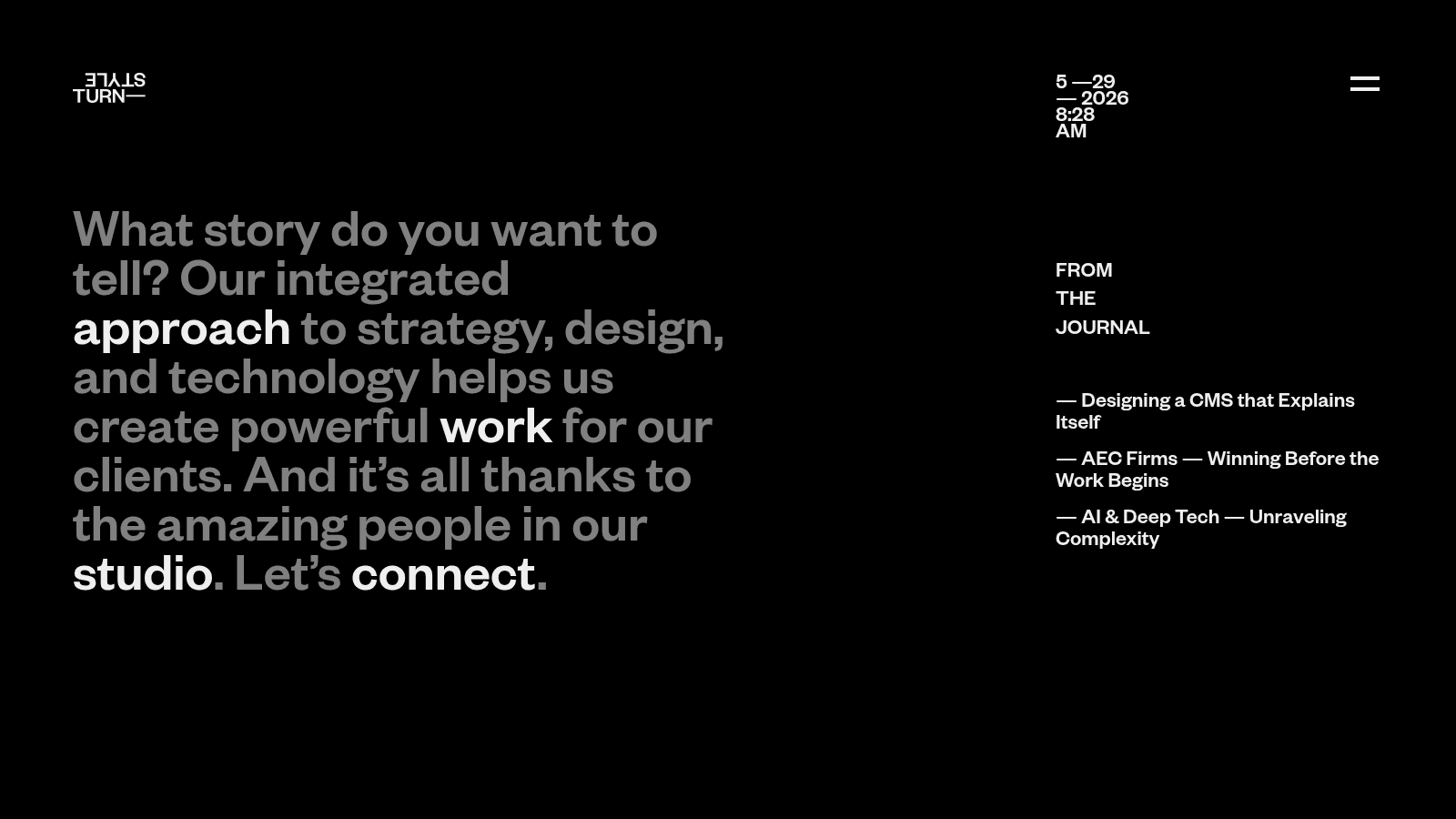 Turnstyle as one of the top design agencies in Seattle