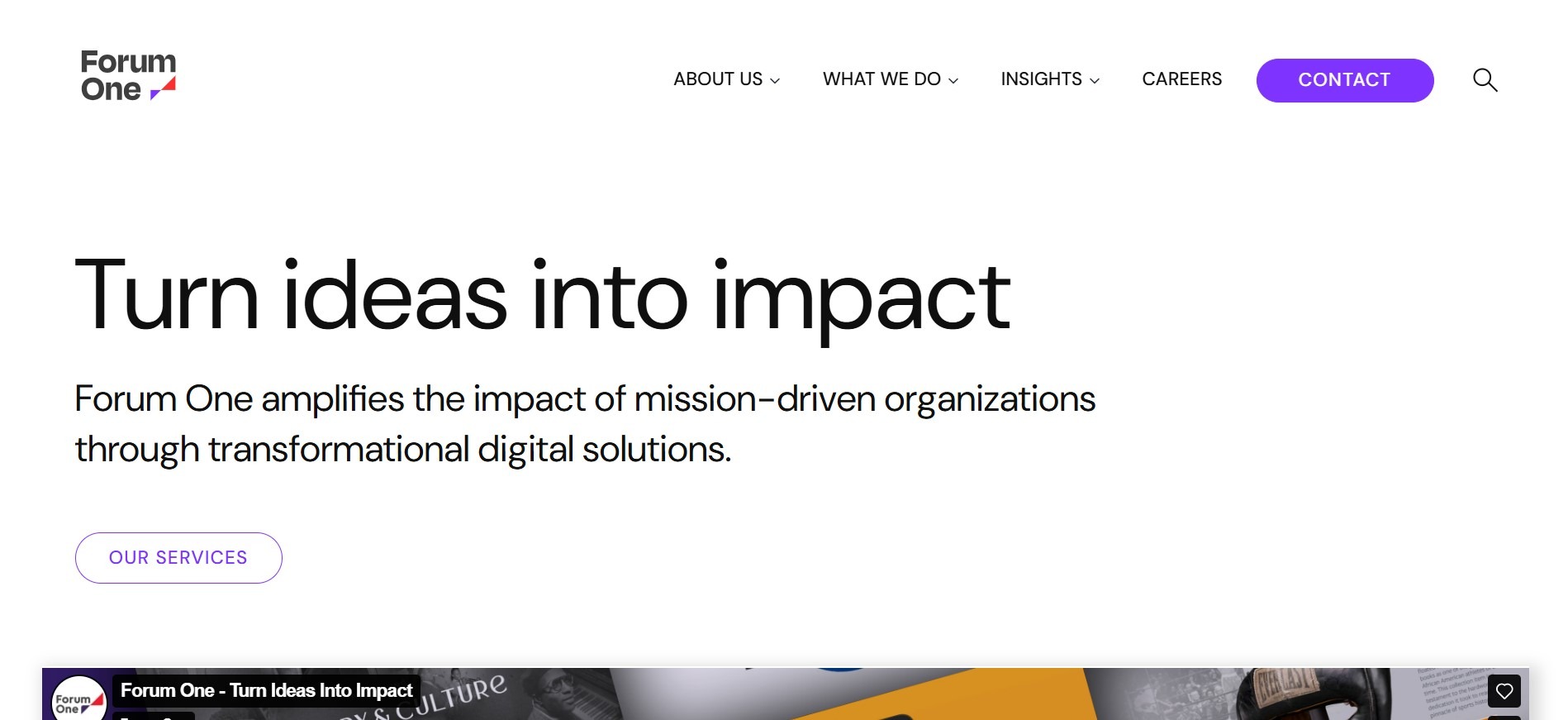 Forum One as one of the top design agencies in Seattle
