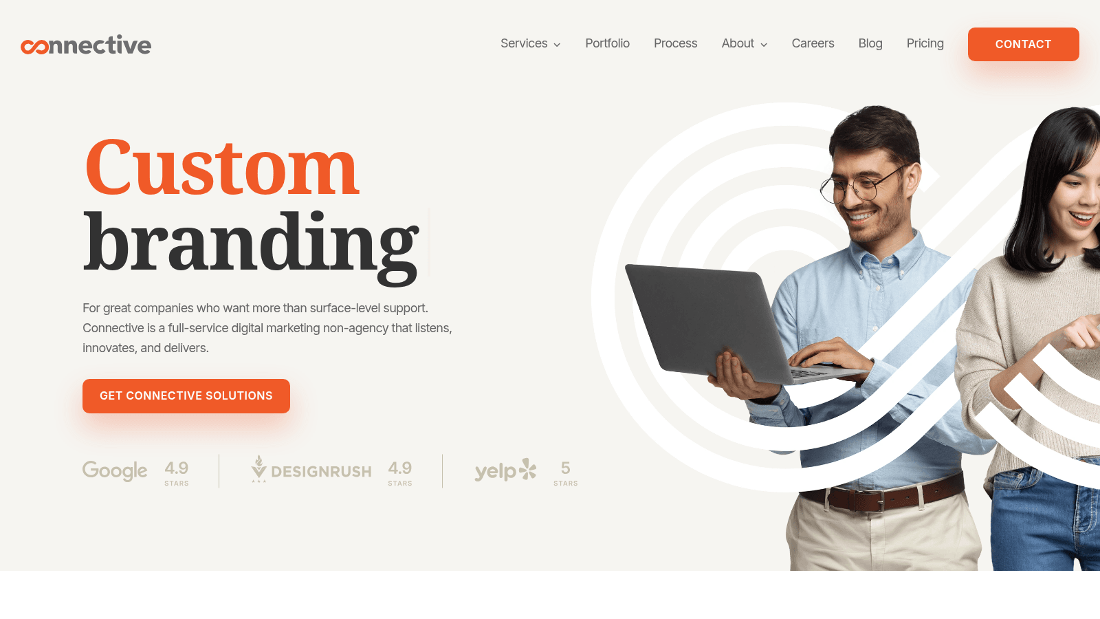Connective as one of the best web design agencies Houston