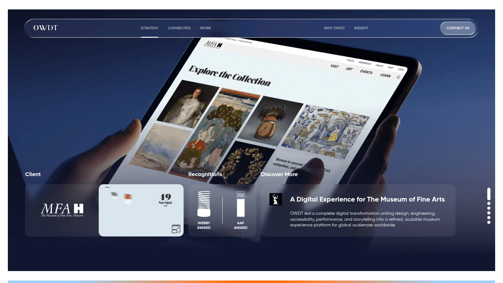OWDT as one of the best web design agencies Houston
